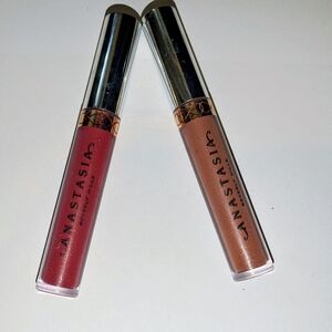 Anastasia Beverly Hills Lipstick Set - Deep Rose and Soft Beige